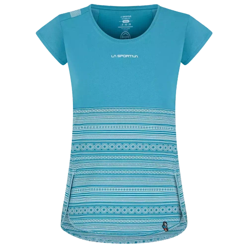 Koszulka bawełniana La Sportiva Lidra T-Shirt W - Topaz