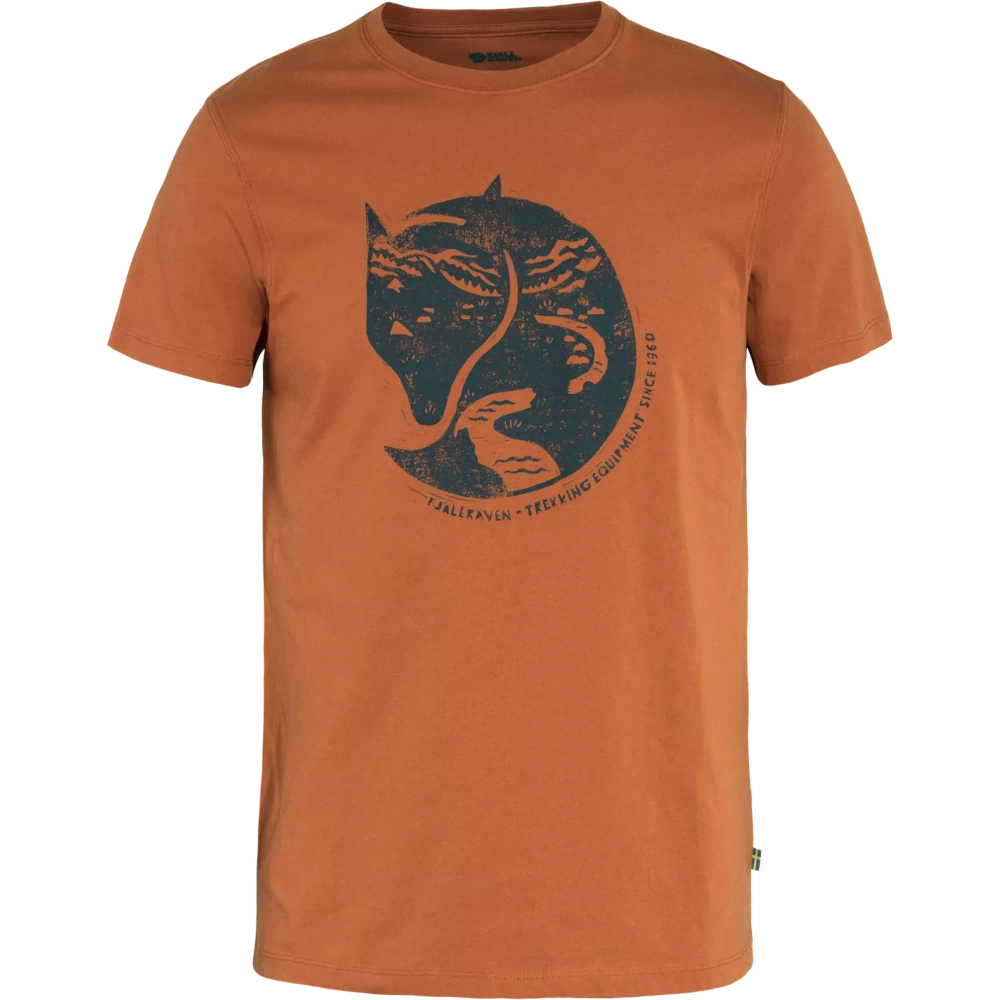 Koszulka Fjallraven Arctic Fox T-shirt M - Terracotta Brown