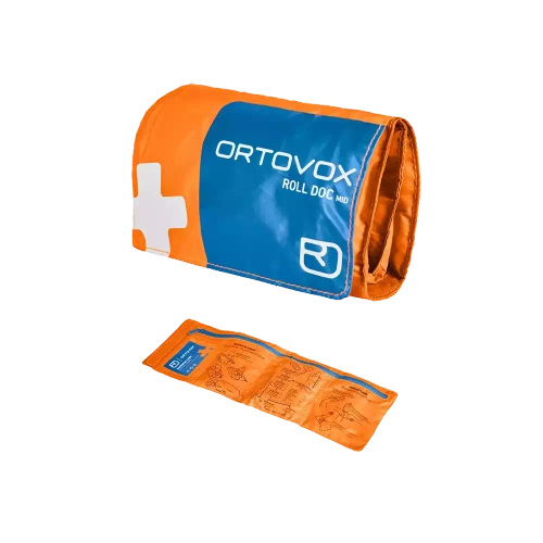 Apteczka z Wyposażeniem Ortovox First Aid Roll Doc Mid - shocking orange