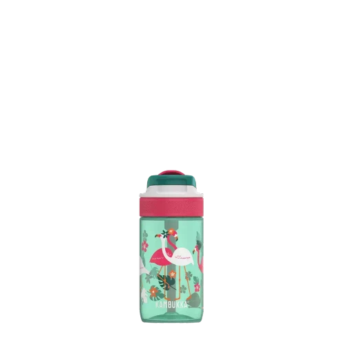 Butelka na wodę dla dzieci Kambukka Lagoon 400ml - Pink Flamingo